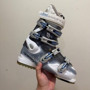 Rossignol Cockpit Soft 8 Womens Downhill Ski Boots White Grey 25.5 298mm
